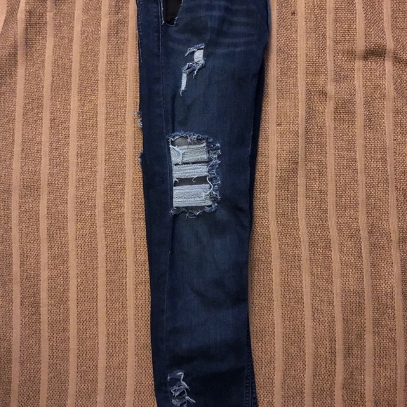 Calvin Klein Distressed Skinny Jeans Size 6 - Picture 7 of 7